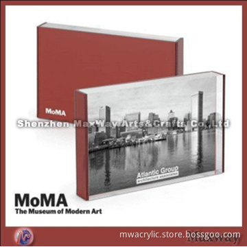 Red Desk Top Acrylic Photo Frame Picture Frame